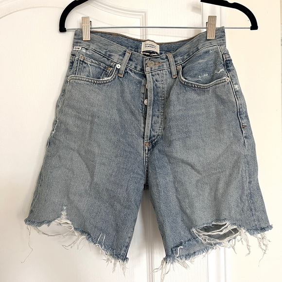 CITIZENS OF HUMANITY Camila Thigh Denim Shorts - Picture 2 of 3